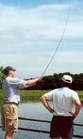 Trying out a new fly rod