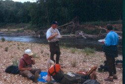 Fly fishing team building event by Stream Side Adventures