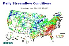 Stream Side Adventure Fly Fishing Tip - Stream Flow and Fly Fishing: How a Stream Gage Works.